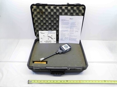 MAHR FEDERAL No.2033119 6'' DEPTH ELECTRONIC BORE GAGE MILLIMESS MAXUM 3 W/ CASE