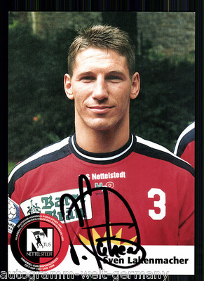 Sven Lakenmacher TUS Nettelstedt 90er  TOP AK Orig. Sign. Handball +A 60628