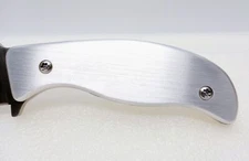 Spyderco Mule Team Scales 6061-T651 Brushed Aluminum w/S.S. T-20 Hardware New!