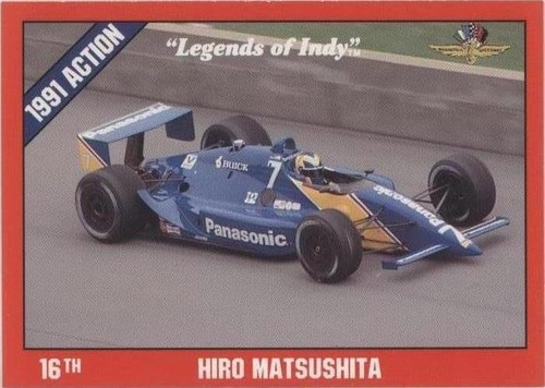 HIRO MATSUSHITA 1995 INDY 500 8 X 10 PHOTO 3 | eBay