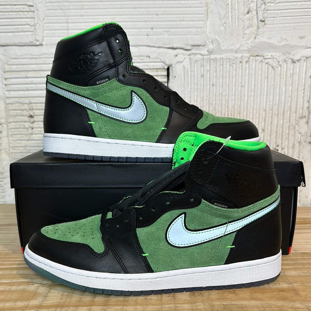 箱あり NIKE AIR JORDAN 1 HIGH Zoom Size 11 - Air Jordan 1 Zoom High Zen Green for sale online | eBay