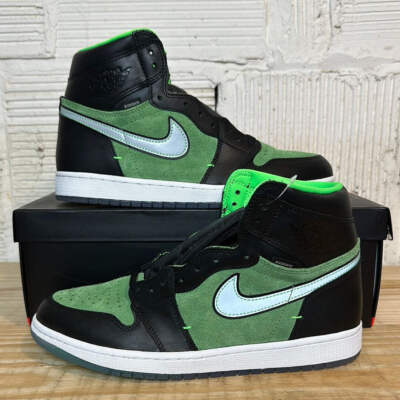 Size 11 - Air Jordan 1 Zoom High Zen Green for sale online | eBay