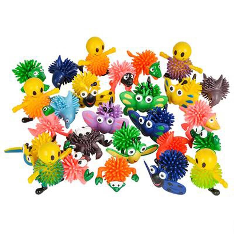 2 Inch Spiky Hedge Ball Character Assortment One Set of 50
