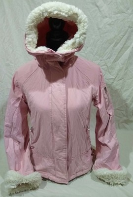 light pink winter jacket
