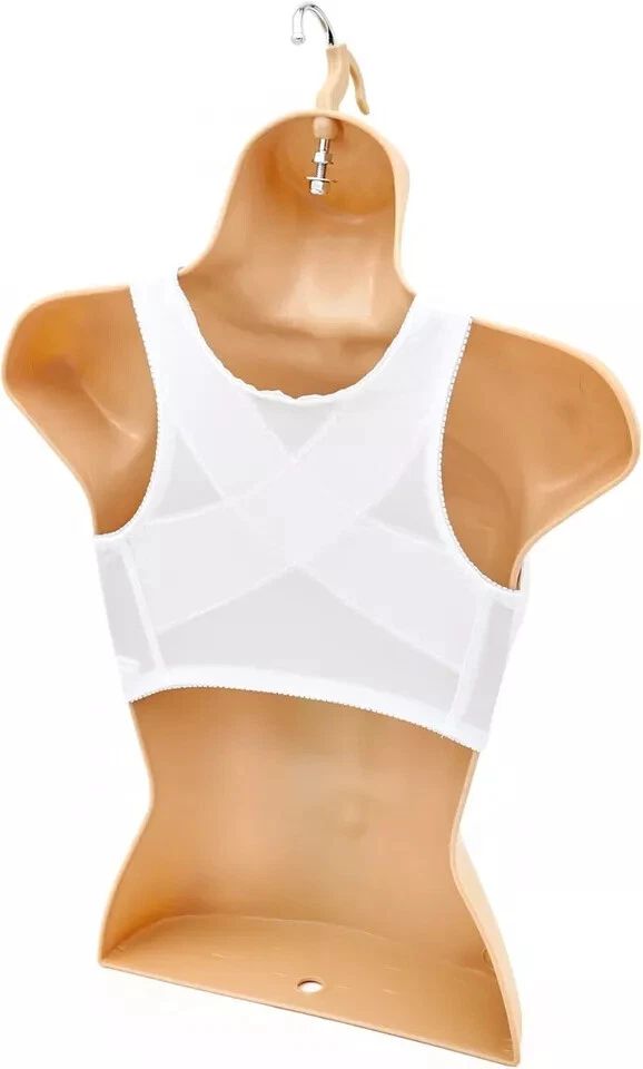 Nuevo Sujetador Soporte Postura Cierre Frontal Ligeramente Acolchado Blanco o Negro 34B-46E Foto 3 de 4