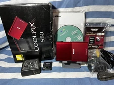 Nikon COOLPIX S80 Degital Camera 14MP,5X,f/3.5,Excllent++, from Japan Nikon USED