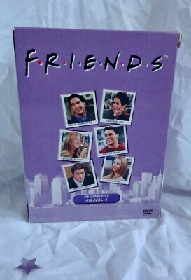 DVD-Box ''Friends Staffel 4'' (Season 4) im seltenen PAPPSCHUBER - GUT erhalten!!!
