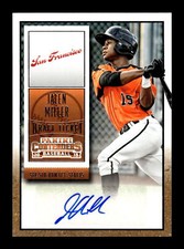 2015 Panini Contenders #17 Jalen Miller XRC Draft Ticket Autograph Auto