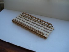 LIONEL O SCALE WOOD BRIDGE 12"L x 4"W x 1-1/4"H USA MADE FAST AND REGULAR TRACK