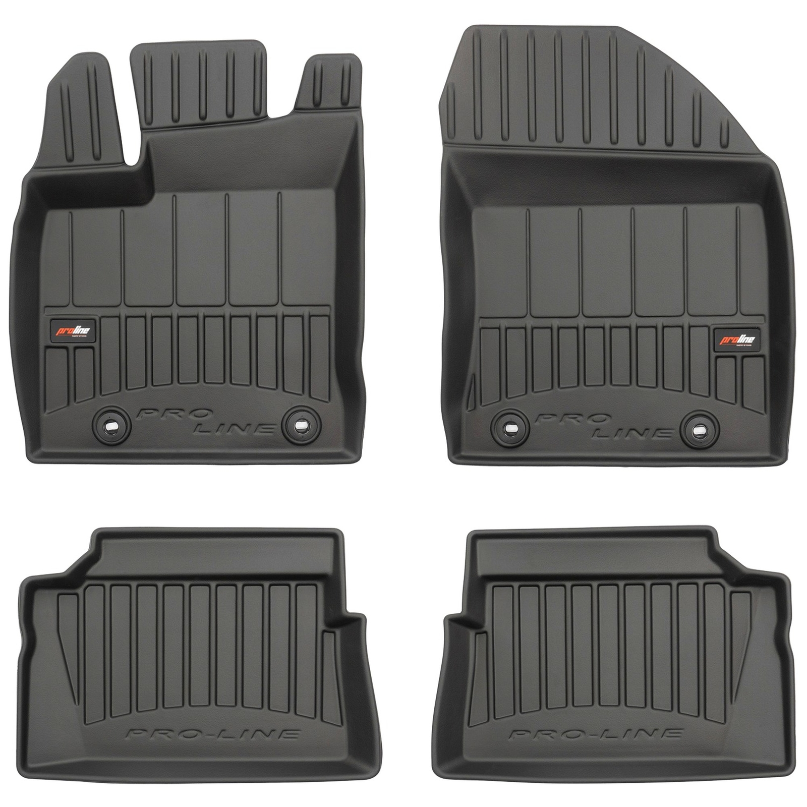 Tapis TPE Frogum Pro-Line Lexus CT protection premium en élastomère noir
