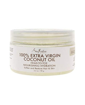100 Percent Extra Virgin Coconut Oil by Shea Moisture for Unisex - 3.2 Oz Oil