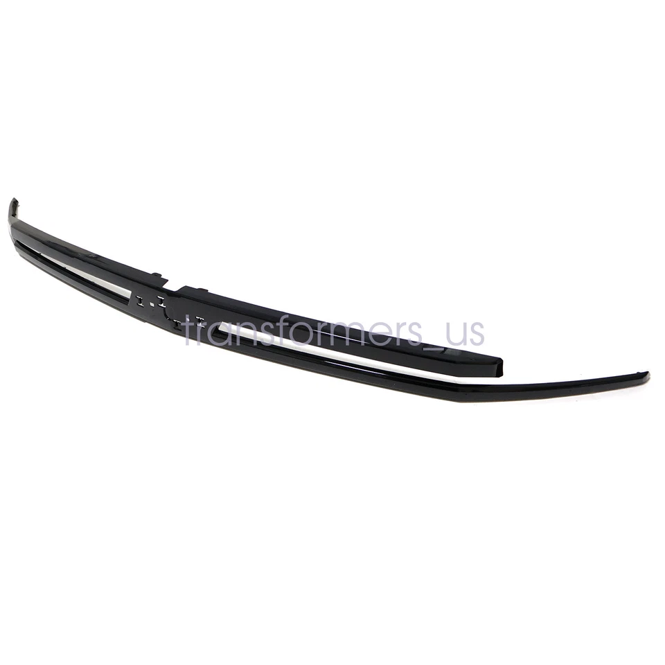 Front Grille Molding Trim Fit 2021-2024 Chevrolet Tahoe Suburban Black Chrome US - Image 4 of 4