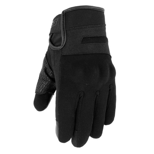 Gants Moto-scooter Hiver Noir Noir Touring RIDER-TEC Taille XL - Feu Vert