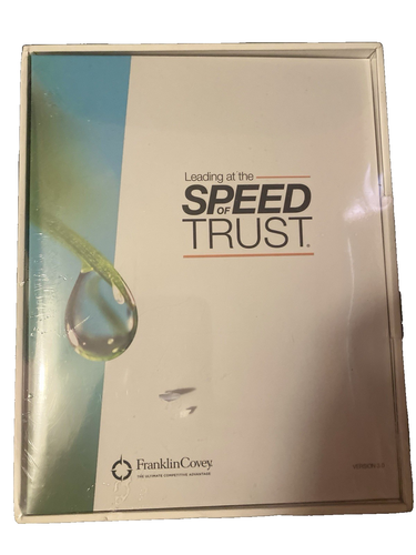 Leading at the Speed of Trust Box Set Franklin Covey 3.0 Participant Kit NEW - Bild 4 von 4