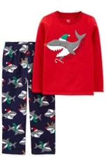 Just One You by Carter's Shark I've Been Jawsome 2 Piece Pajama Set- 18 Months
