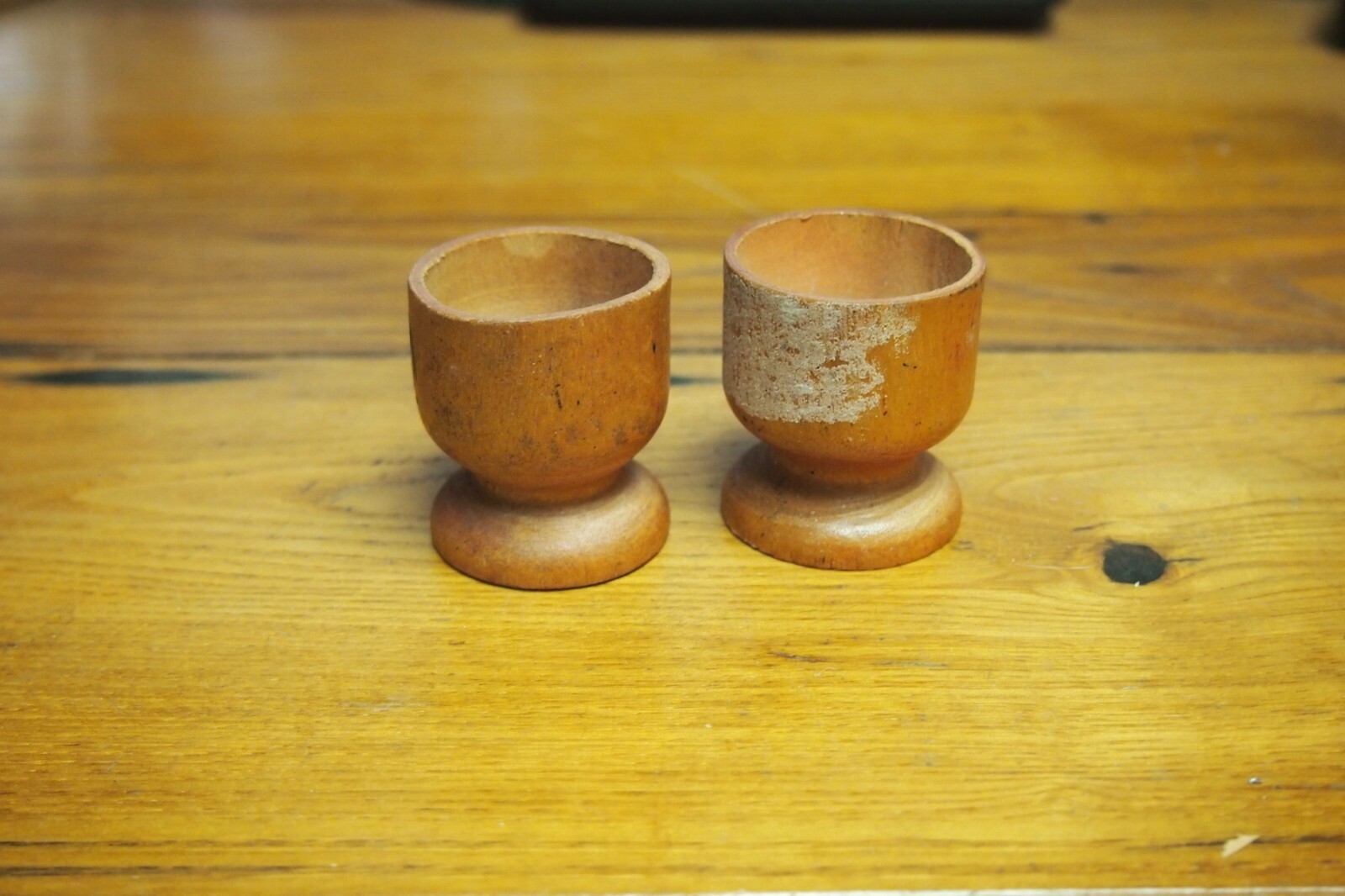 Vintage Wooden Egg Holders Set of 2 eBay