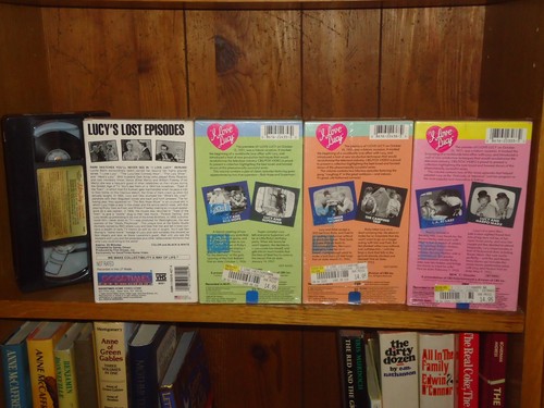 Lot of 5 VHS Lucy's Lost Episodes I Love TV Shows Out-takes Other Plus Bonus DVD - Picture 2 of 7