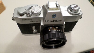 カメラセット：Canon, Sony, Bell & Howell Bell & Howell 35mm Auto/Reflex SLR design 237 vintage 1969 film