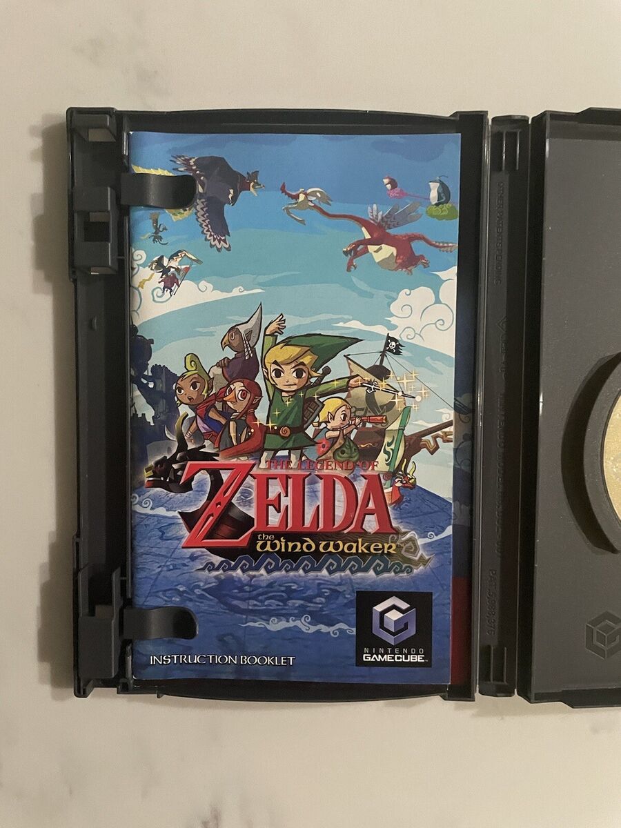 The Legend of Zelda The Wind Waker (GameCube, 2003) Complete & SHIPS SAME  DAY