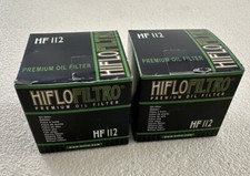 2 NEW Hiflo Premium Oil Filter HF112 for Kawasaki BN125 Eliminator 125 1998-2009