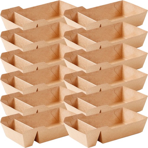 SOSFKIM Geschenkboxen 24 Stück 20,3x10,2x10,2 Cm | Weiße Papierboxen Mit Deckel & Band Für Süßigkeiten
