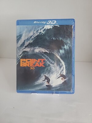 Point Break (2015) 3D Blu-ray + Blu-ray + DVD Set - Brand New - Sealed!