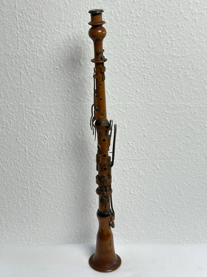 Nr. 1056 Sehr alte Oboe C. G. Breimeier Braunschweig 1800Jhd - Bild 3 von 4