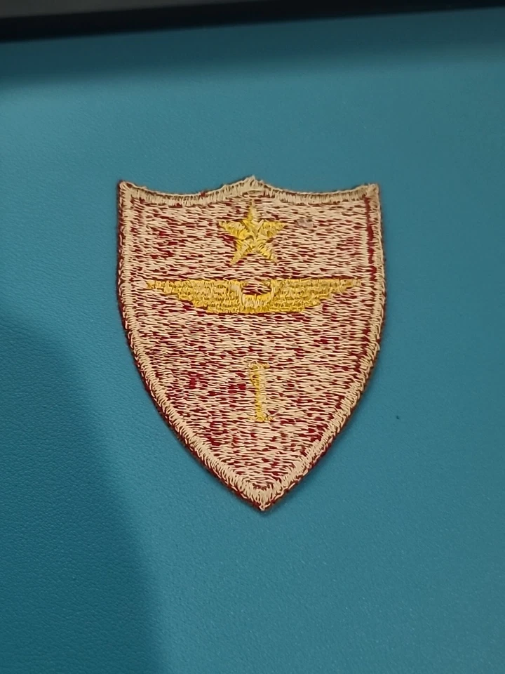USMC 1st Marine Air Wing-Cut Edge-White Back Patch--Original WW-II* 1st Design - Image 3 of 3