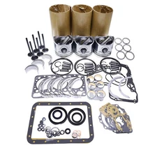 For Yanmar John Deere 430 455 755 670 Tractor 3TNA72 Engine Rebuild Kit