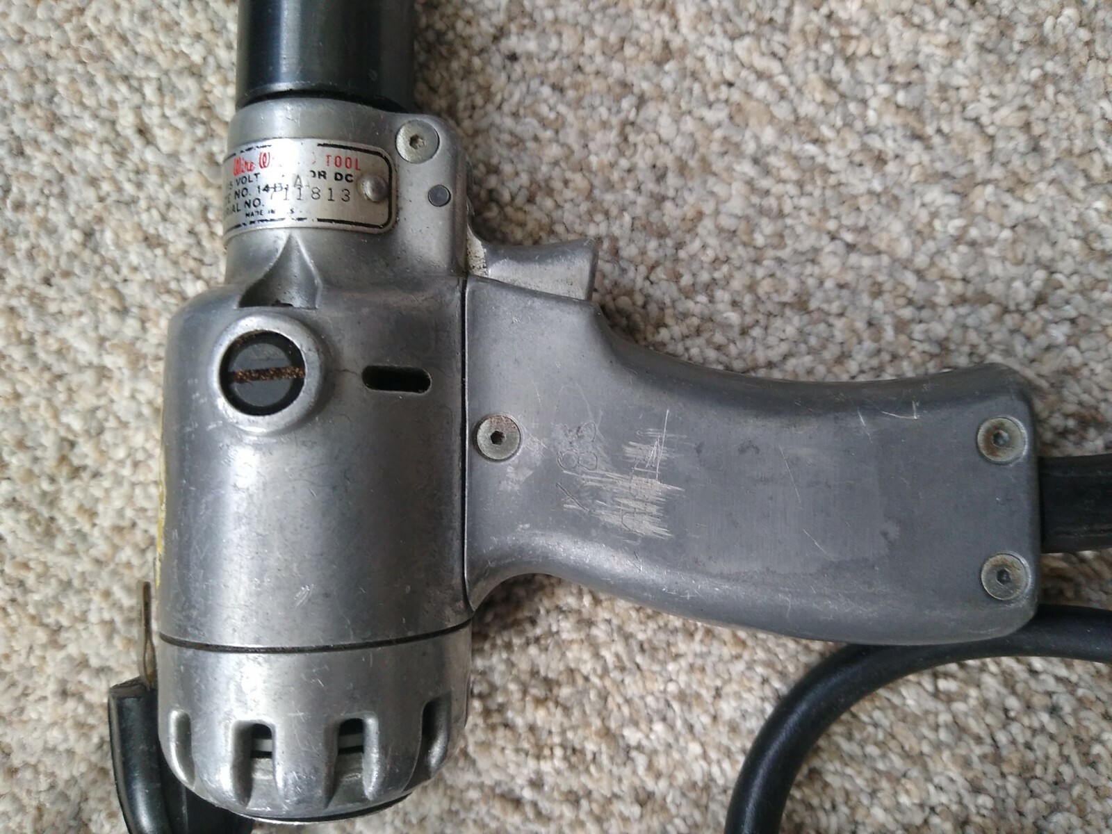 Vintage GARDNER DENVER Electric Wire Wrap Gun eBay