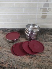 Set 7 Ciotole &  5 coperchi Vintage AMC acciaio