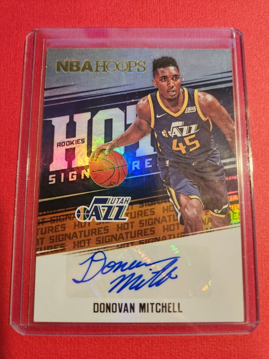 2017-18 Panini NBA Hoops Hot Signatures Rookies HSR-DM Donovan 