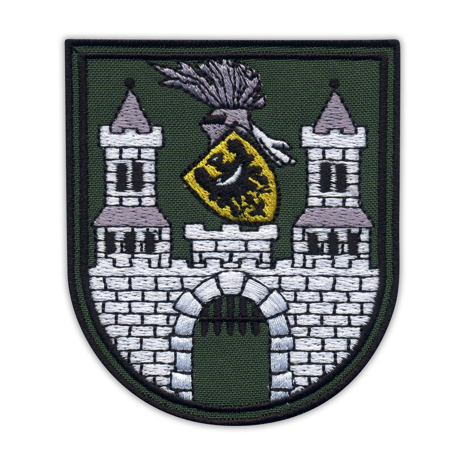Zielona Gora Grunberg in Schlesien Embroidered Coat of Arms Patch Badge