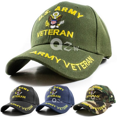 us army veteran baseball caps