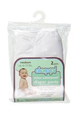 Waterproof 100 Nylon Diaper Pants White Newborn Durable Comfortable Rip-proof