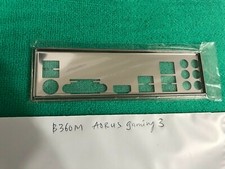 GIGABYTE B360M AORUS GAMING 3 IO SHIELD BACK PLATE  METAL 