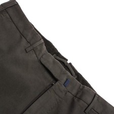 Incotex NWT Chinos / Casual Pants Size 50 US 34 Slim Fit Doeskin Solid Green