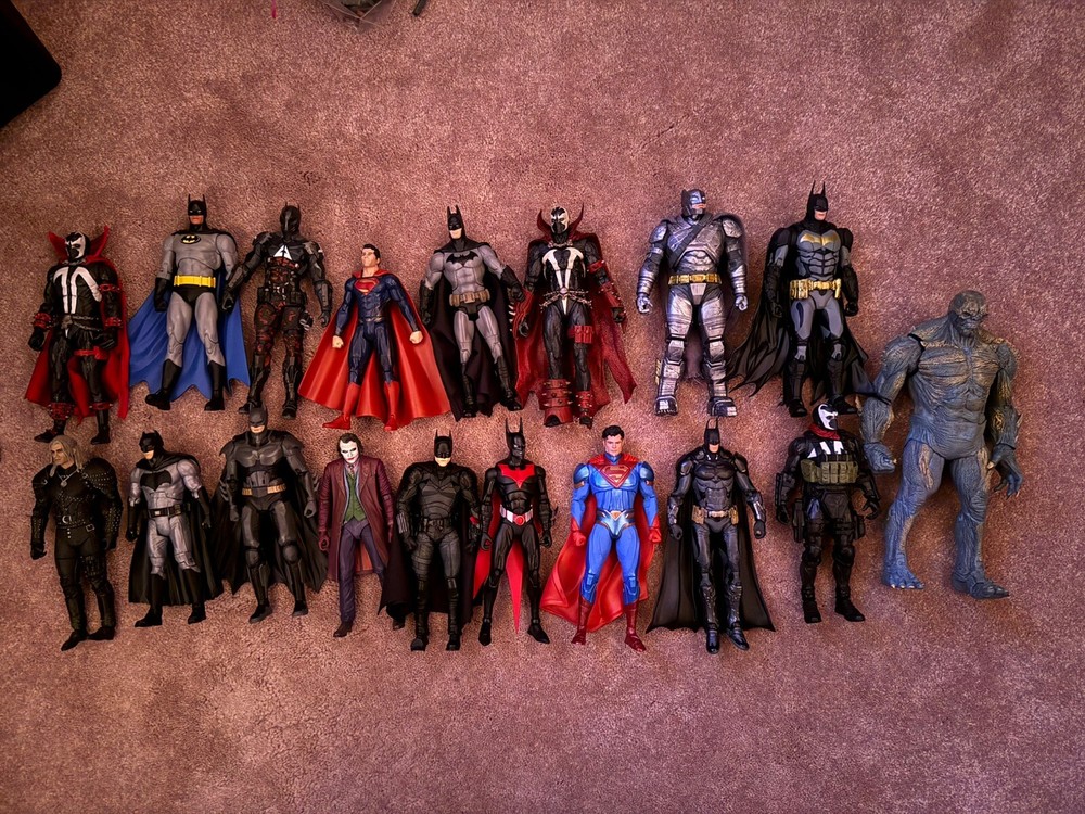 dc multiverse mcfarlane lot loose