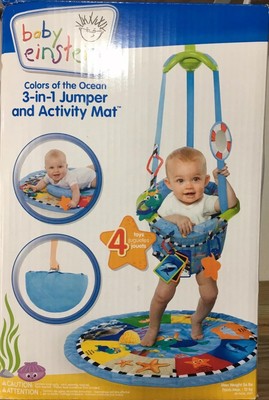 baby einstein 3 in 1 jumper and activity mat