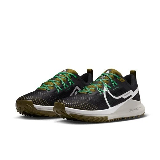 Nike React Pegasus Trail 4 Men's Shoes DJ6158 006 Black/White-Olive Flak
Opens in a new window or ta