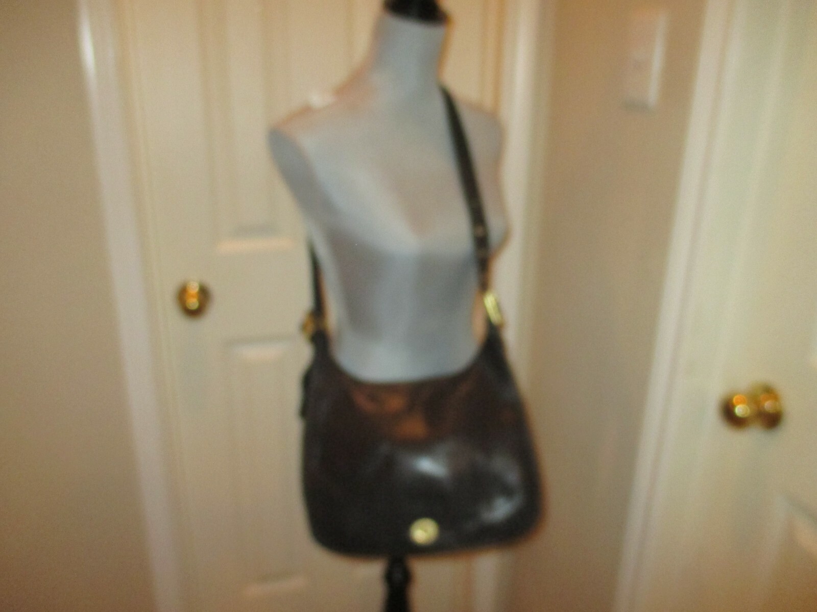 Vintage Coach Legacy Hobo Shoulder Bag Black Model … Gem