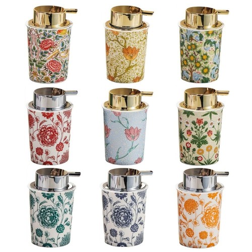 Vintage Ceramic Foam Soap Dispenser Luxury Hand Soap Pump Bottle Club