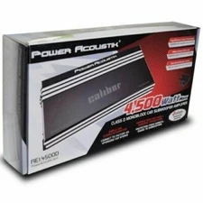POWER ACOUSTIK RE1.4500D 1 CH CLASS D MONOBLOCK CAR AUDIO AMP SUB AMPLIFIER 4500