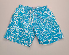 Surf And Swim Co Swim Trunks Mens Small Blue Beach Bathing Suit