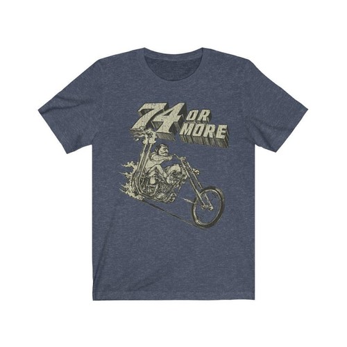 74 or More Chopper 1969 Vintage Men's T-Shirt - Picture 19 of 42