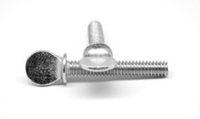 1/4"-20 x 2" Coarse Thread Thumb Screw Type A with Shoulder Zinc Plated