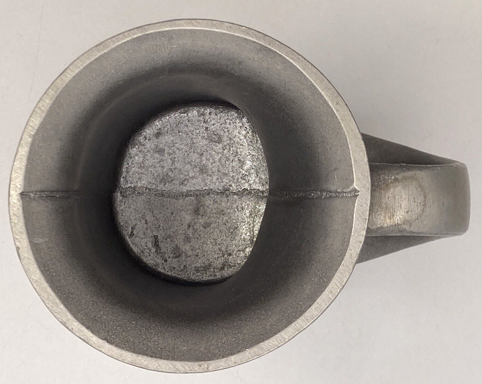 Vintage Wilton Armetale Pewter RWP French Horn Beer Stein Mug USA Made