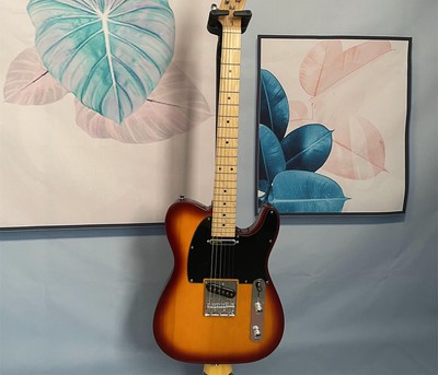 Vintage sunburst TL Electric Guitar Chrome Parts Fixed Bridge SS Pickups