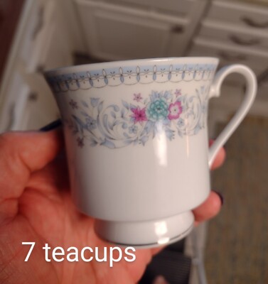 Teacup & Saucer Set - Crown Ming (Harmony) fine china - Jian Shiang