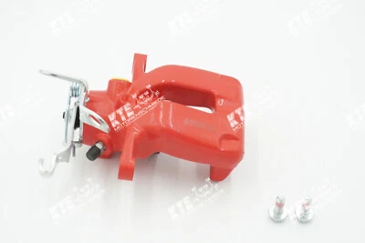 Étrier Arrière Droit Rouge pour VW Golf 5 6 EOS Audi A3 Seat Leon 1K0615424P - Photo 1/2